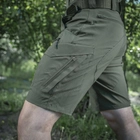 Чоловічі міцні Шорти M-Tac Aggressor Summer Flex із 7-ма кишенями ріп-стоп олива розмір XL - зображення 3