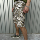 Мужские крепкие Шорты Camo с 4-мя карманами пиксель размер XL - изображение 3