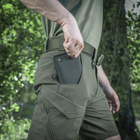 Чоловічі міцні Шорти M-Tac Aggressor Summer Flex із 7-ма кишенями ріп-стоп олива розмір 2XL - зображення 5