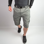 Мужские крепкие Шорты S.Archon с накладными карманами рип-стоп серые размер 2XL - изображение 2