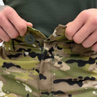 Мужские крепкие Шорты Enzim с накладными карманами рип-стоп мультикам размер 3XL - изображение 4