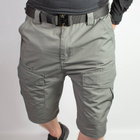 Мужские крепкие Шорты S.Archon с накладными карманами рип-стоп серые размер M - изображение 1