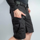 Мужские крепкие Шорты S.Archon с накладными карманами рип-стоп черные размер 2XL - изображение 4