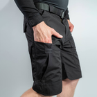 Мужские крепкие Шорты S.Archon с накладными карманами рип-стоп черные размер XL - изображение 4