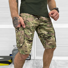 Чоловічі шорти з накладними кишенями саржа мультикам розмір 2XL - зображення 3