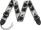 Ремінь гітарний FENDER STRAP 2" MONOGRAMMED BLACK/LIGHT GREY/DARK GREY (21507)