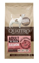 Сухой корм для собак мелких пород Quattro Special Small Breed Adult с лососем и крилем