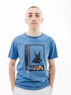 Чоловіча Футболка HELLY HANSEN SHORELINE T-SHIRT 2.0 Синій L (7d34222-636 L)