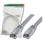 Патч-корд литий Digitus 0.5м, CAT.5e, SF/UTP, AWG 26/7, сірий DK-1531-005