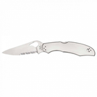 Ніж Spyderco Byrd Cara Cara2 Stainless Half Serrated