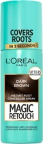 Тонуючий спрей для волосся L'Oreal Paris Magic Retouch 75 мл Темно-каштановий (3600523192694)