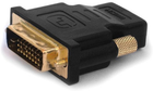 Адаптер Savio CL-21 HDMI (F) - DVI (M) 24+1 (SAVKABELCL-21) - зображення 1