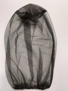 Москитная сетка/накомарник на голову под шлем/панаму/кепку, защита от комаров/мошек, цвет олива, на резинке - изображение 7