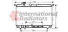 Радиатор охлаждения HYUNDAI SONATA IV EF 98- 2.0-2.7 пр-во Van Wezel Van Wezel (82002107)