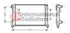 Радіатор DOBLO 1.9D MT +AC 00- Van Wezel Van Wezel (17002262)