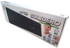 Клавіатура дротова Rebeltec Solidero USB Black (RBLKLA00042) - зображення 3