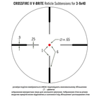 Прицел оптический Vortex Crossfire II 3-9x40 V-Brite IR (CF2-31025) - зображення 4