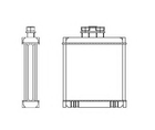 Радиатор отопителя SEAT Cordoba 02- пр-во NRF NRF (53558)