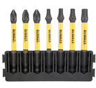 Кассета с битами DeWALT FlexTorq, L = 57 мм, Рz1, Рz2 - 2 шт, T15, T20, T25, T30 DT70823
