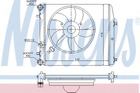 Радіатор охолодження SEAT, SKODA, VW вир-во Nissens Nissens (64103)