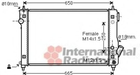 Радиатор охлаждения CHEVROLET AVEO T250, T255 05- 1.4 i AT пр-во Van Wezel Van Wezel (81002087)