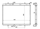 Радіатор охолодження двигуна CITROEN Berlingo 08- вир-во NRF NRF (50437)