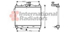 Радіатор охолодження HYUNDAI GETZ TB 02- /M вир-во Van Wezel Van Wezel (82002101)