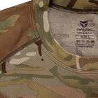 Мужская потоотводящая футболка CamoTec CM Chiton Patrol Coolpass с липучками под шевроны мультикам размер L - изображение 5
