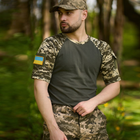 Мужская футболка Intruder Sleeve с липучками под шевроны и карманом хаки пиксель размер 3XL - изображение 3