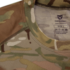Мужская потоотводящая футболка CamoTec CM Chiton Patrol Coolpass с липучками под шевроны мультикам размер 3XL - изображение 5