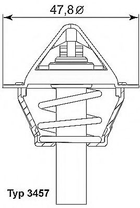 Термостат MERCEDES-BENZ вир-во Wahler WAHLER (345790D)