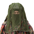 Маскировочная сетка на шлем каску Brotherhood тактическая для ВСУ темно-зеленый - изображение 3