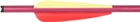 Стрела для арбалета Man Kung MK-AL16R алюминий Красная (1000081) - изображение 2