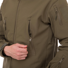 Куртка тактическая флисовая SP-Sport TY-5707 Цвет: Оливковый размер: 3XL (54-56) - изображение 3