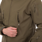 Куртка тактическая флисовая SP-Sport TY-5707 размер: L (48-50) Цвет: Оливковый - изображение 3