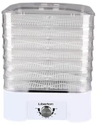 Сушилка 15 л для овощей и фруктов мяса рыбы электрическая LIBERTON LFD-5526P 520 Вт дегидратор 7 лотков (1 лоток для пастилы)