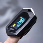 Пульсоксиметр на палец аккумуляторный оксиметр Yonker oSport (Black) OLED-дисплей пульсометр для измерения пульса - зображення 4