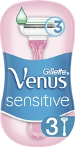 Sztyfty do golenia Venus Smooth Sensitive 3 szt (7702018491544) - obraz 1