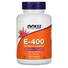 Вітамін Е, Now Foods, 400, 250 капс., (NOW-00894)