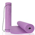 Килимок тренувальний для йоги та фітнесу PowerPlay 4010 PVC Yoga Mat Рожевий (173x61x0.6) (SK-NPP_4010_Rose_(173*0,6)S)