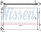 Радіатор системи охолодження Nissens (65277A)