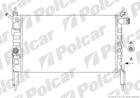 Радіатор охолодж. двигуна Opel Astra F 1.4/1.6 09.91-01.05 Polcar (550708B1)