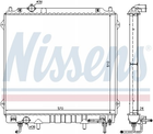 Радиатор охлаждения Nissens (67482)