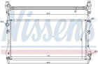 Радиатор охлаждения Nissens (62046A)