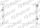 Радиатор охлаждения VW Passat 1.9D (B3) 91-93 Polcar (954608A7)