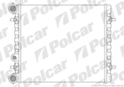 Радіатор Skoda Octavia 1.4/1.6 09.96- Polcar (954108A1)