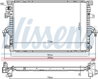 Радіатор охолоджування Nissens (606088)