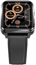 Smartwatch Kumi KU5 Pro Czarny (KU-KU5P/BK) - obraz 3