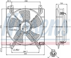 Вентилятор Nissens (85353)