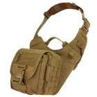 Тактическая плечевая сумка Condor 156: EDC Bag Coyote Brown - изображение 1